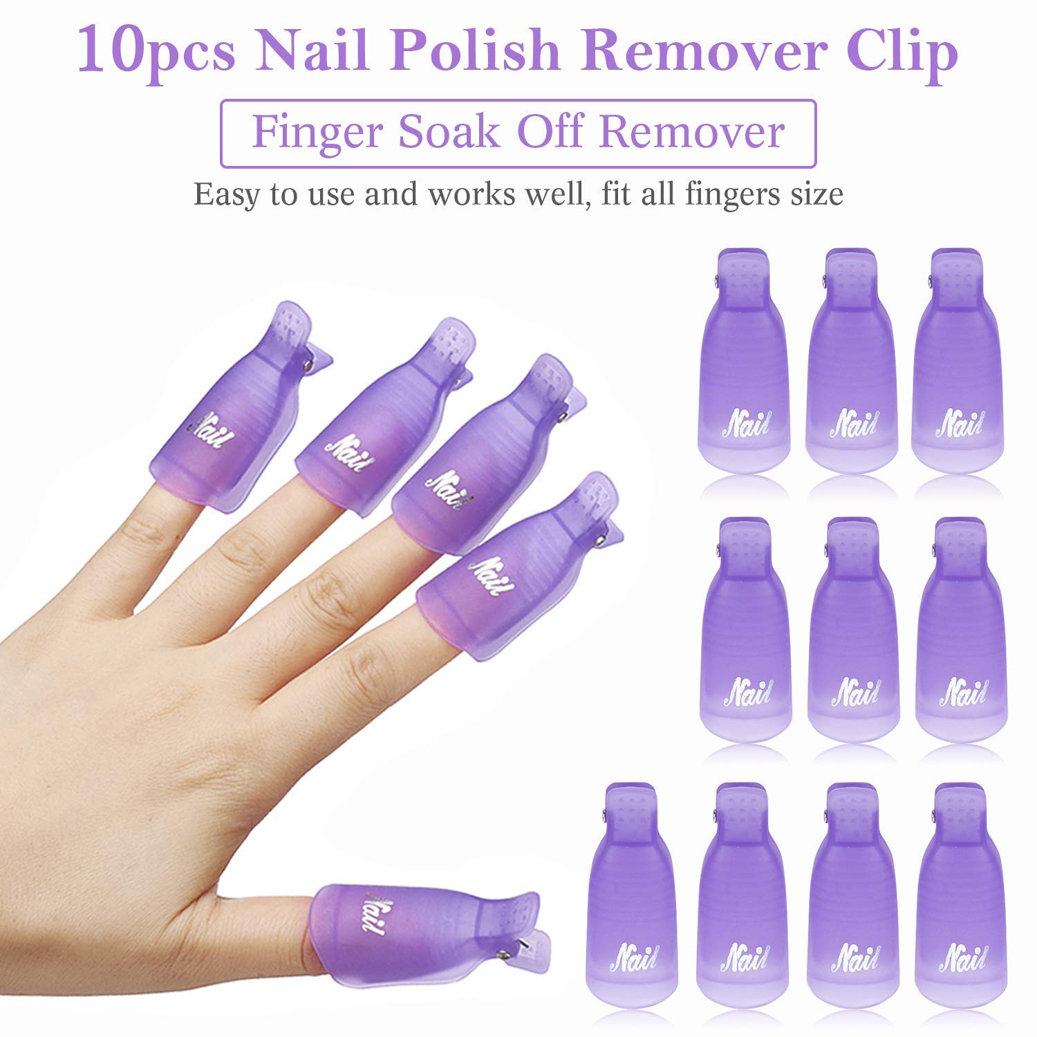 Nail Art Halal - LULAA 10 uds/16 Uds plástico acrílico