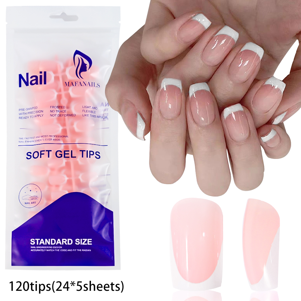 Nail Art Y2K - 120 Uds. De uñas postizas cuadradas