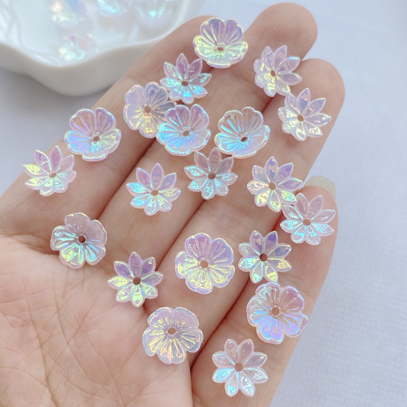 Nail Art Motif - 50 Uds. De resina mixta para