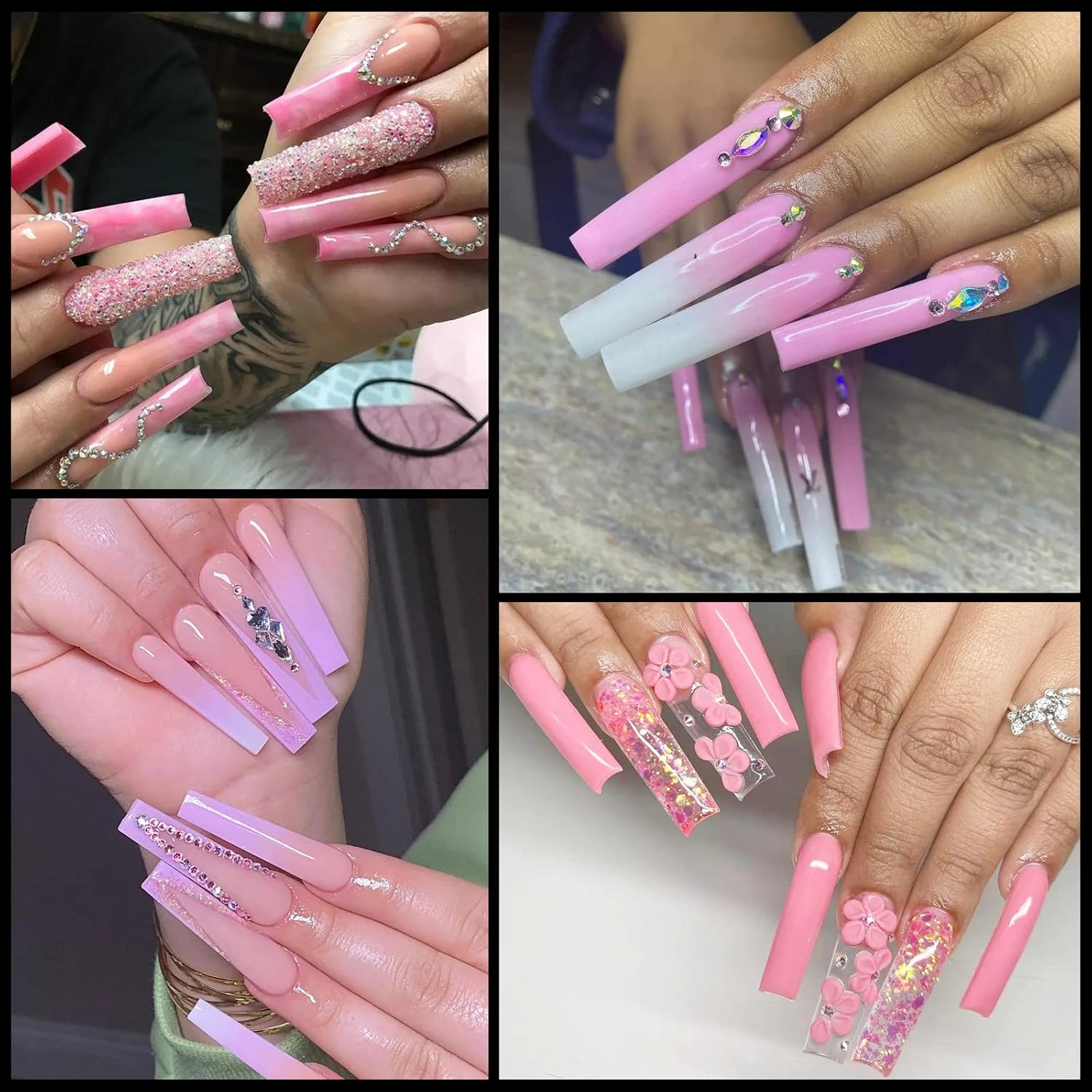 100 unids/caja XXL puntas de u - Nail Art Xxl reseña y precio