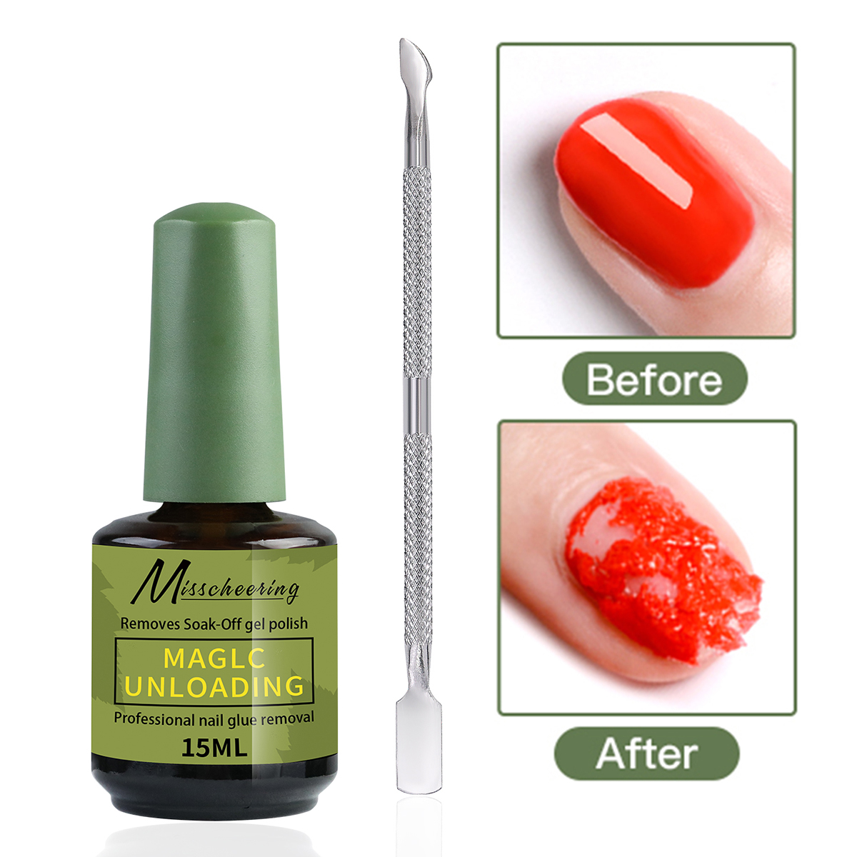 Kits de 2 uds., removedor mági - Polygel Nail Kit reseña y precio