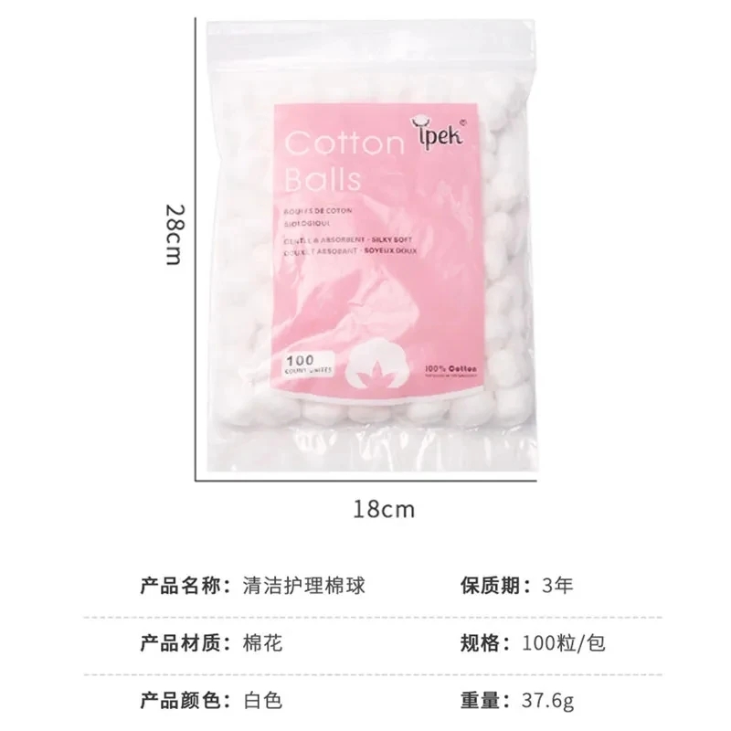 100 Uds. Bolas de algodón para - Nail Art Halal reseña y precio