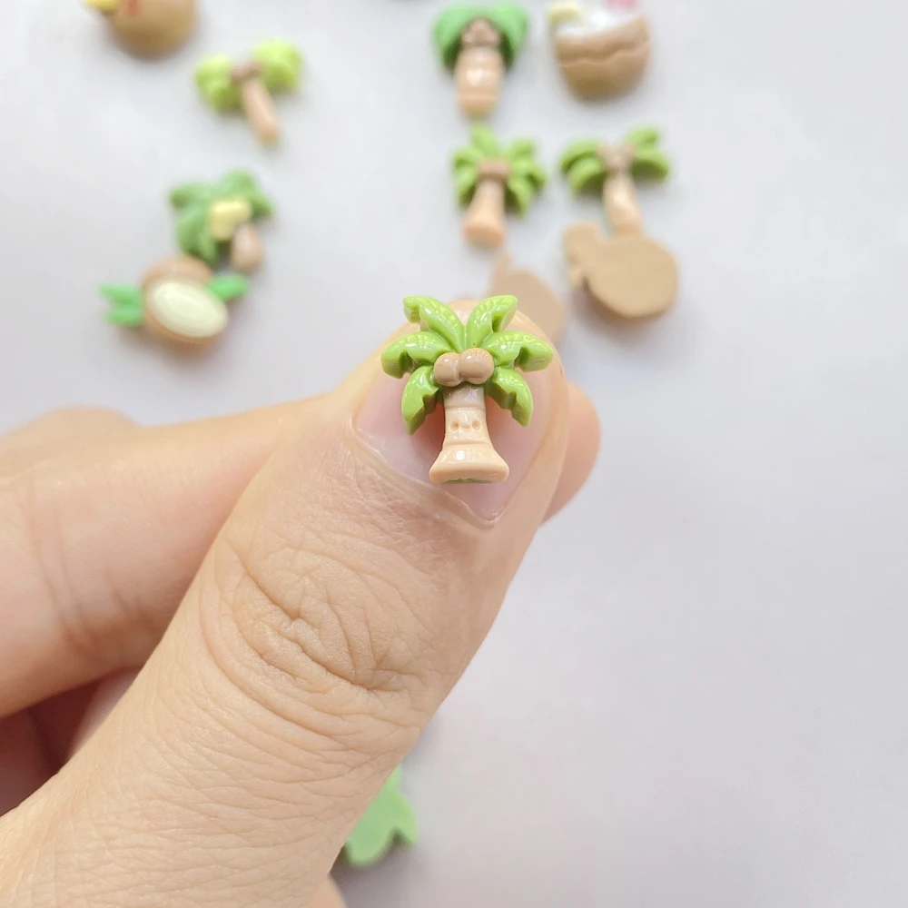 20 piezas de bebida de coco de - Nail Art Motif reseña y precio