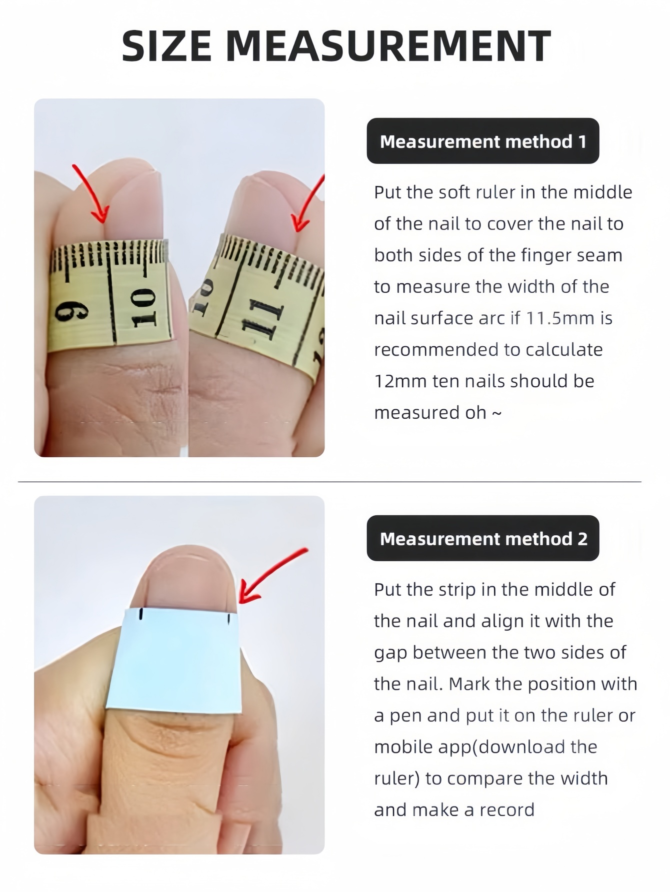 10 uñas postizas ovaladas de t - Nail Art Y2K reseña y precio