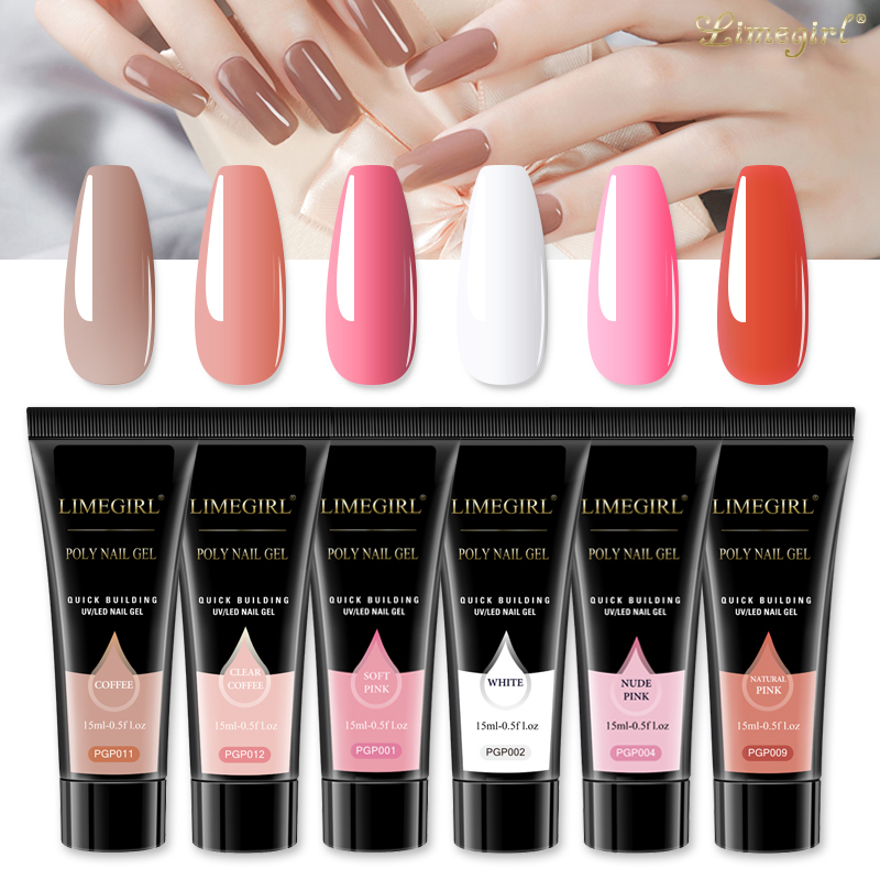 Kit de Gel de uñas de 15ml par - Polygel Nail Kit reseña y precio