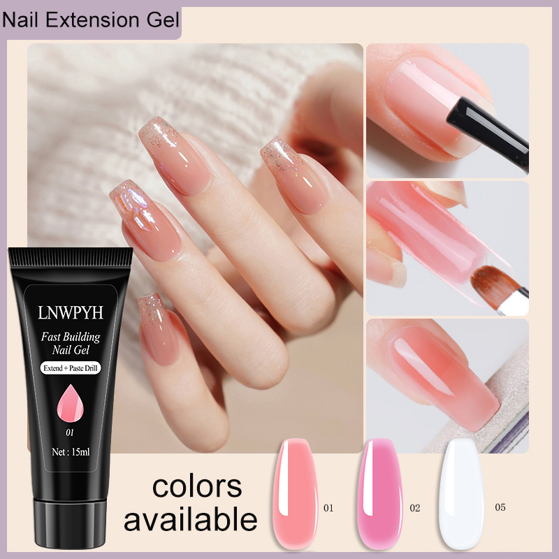 Juego de Gel para extensión de - Polygel Nail Kit reseña y precio