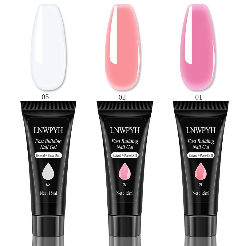 Juego de Gel para extensión de - Polygel Nail Kit reseña y precio