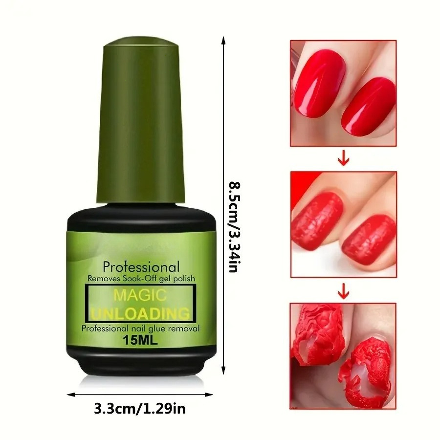 Gel Removedor de Uñas Postizas - Nail Art Halal reseña y precio