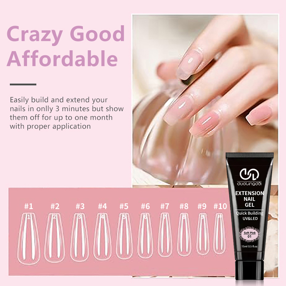 Kit de extensión de uñas de po - Polygel Nail Kit reseña y precio