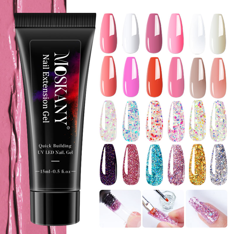 Juego completo de Gel de uñas  - Polygel Nail Kit reseña y precio