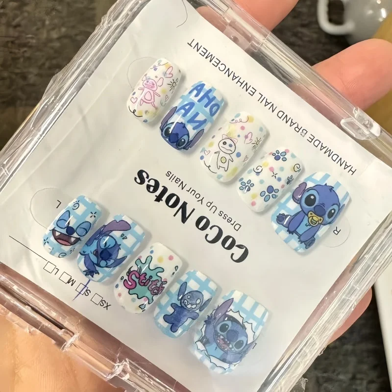 Uñas postizas de Disney Stitch - Nail Art Motif reseña y precio