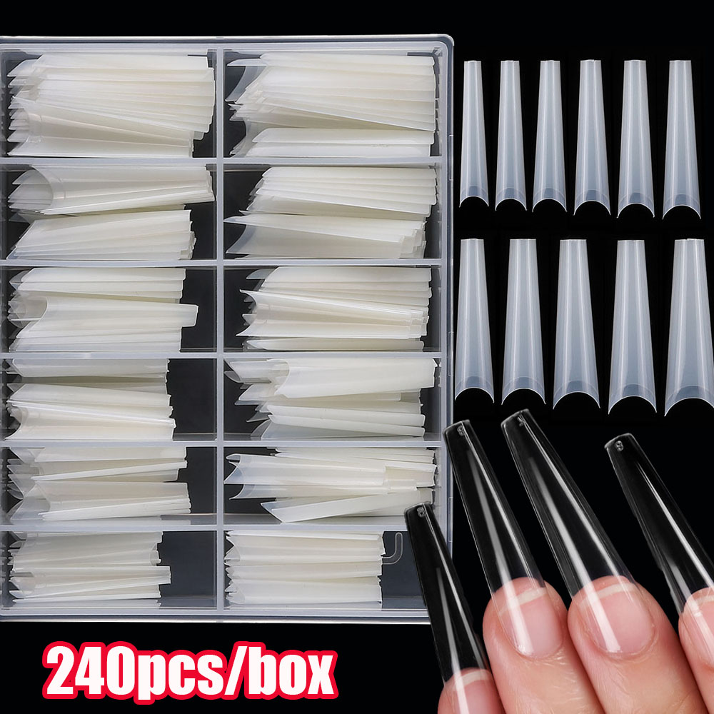 240 Uds. Puntas de uñas de ata - Nail Art Xxl reseña y precio