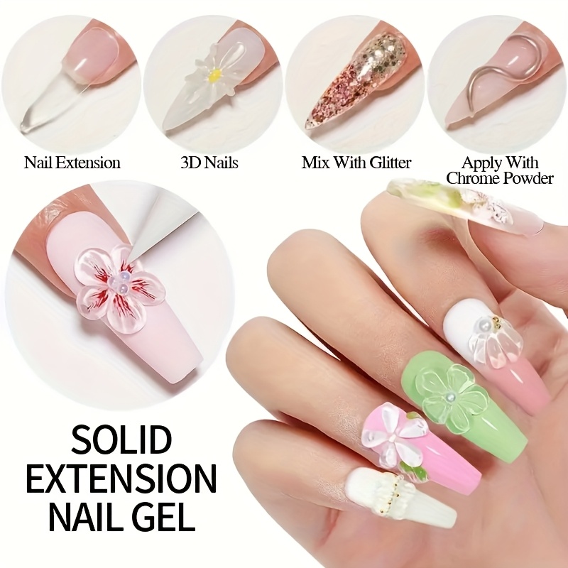 Gel de Uñas Transparente Antia - Nail Art Halal reseña y precio