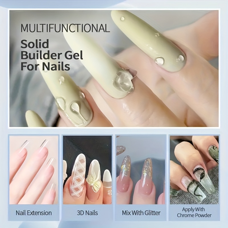 Gel de Uñas Transparente Antia - Nail Art Halal reseña y precio