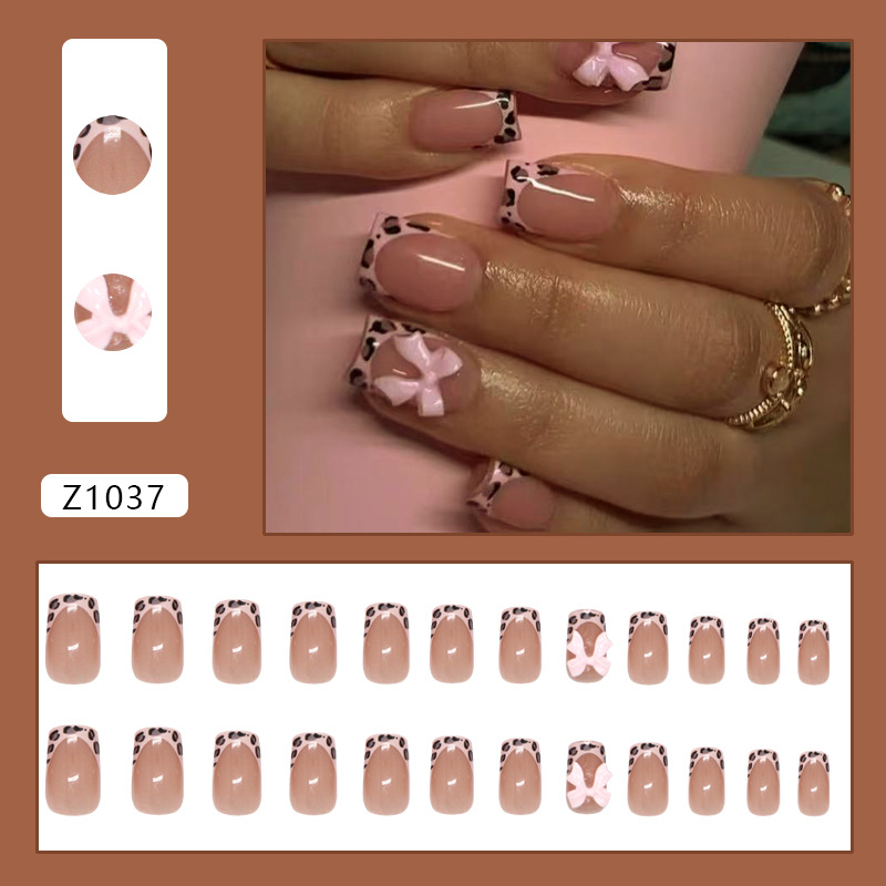 Uñas postizas cuadradas con es - Nail Art Y2K reseña y precio