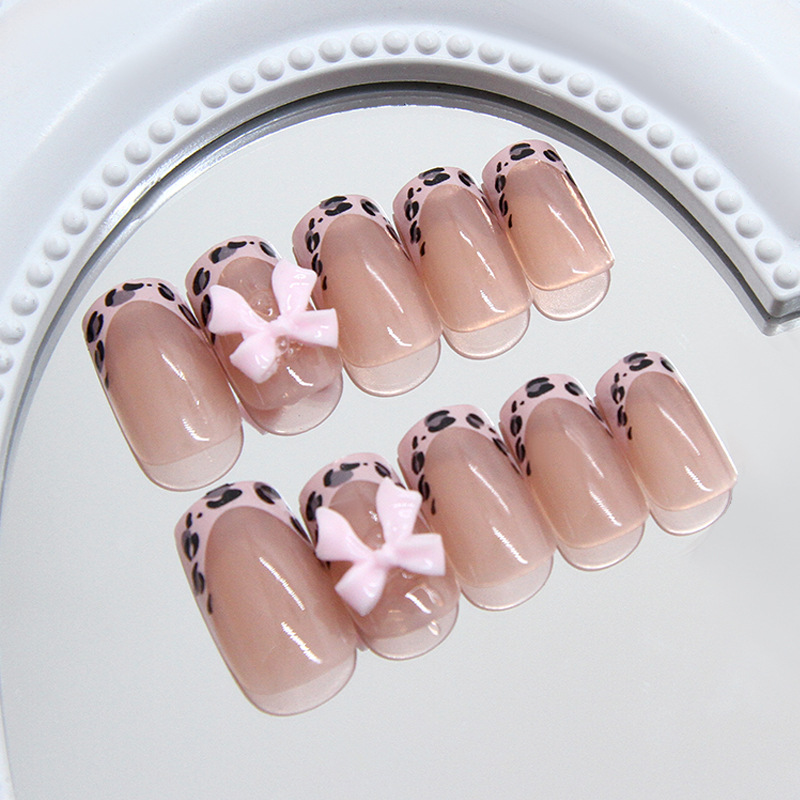 Uñas postizas cuadradas con es - Nail Art Y2K reseña y precio