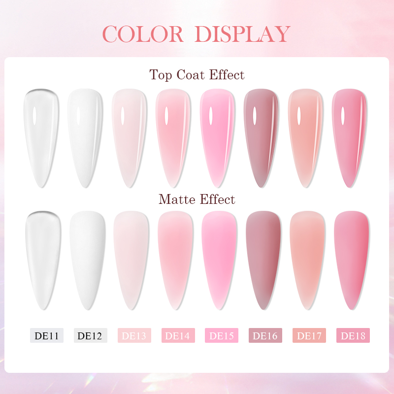 Juego de 4/6/8 Gel de Extensió - Polygel Nail Kit reseña y precio