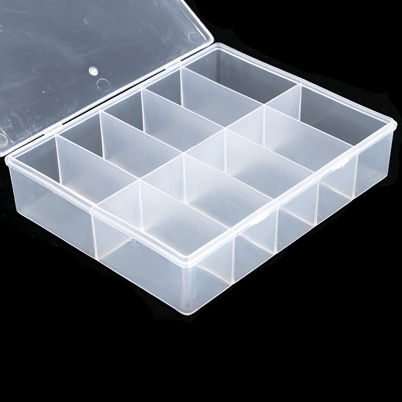 Caja de almacenamiento transpa - Nail Art Motif reseña y precio