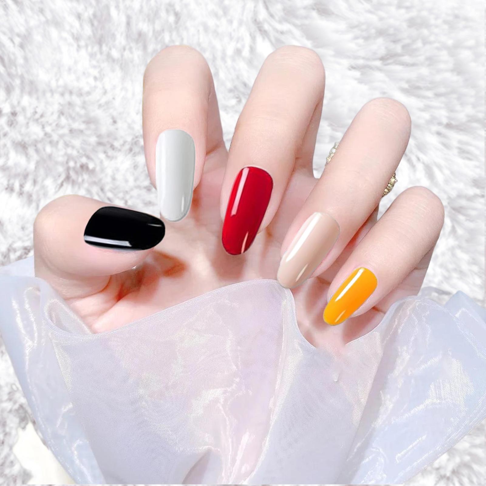 Esmalte de uñas para mujer, Ki - Polygel Nail Kit reseña y precio