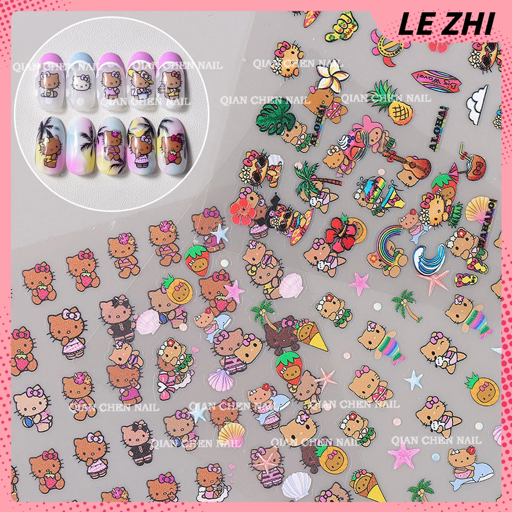 Pegatinas Kawaii para Uñas con - Nail Art Motif reseña y precio