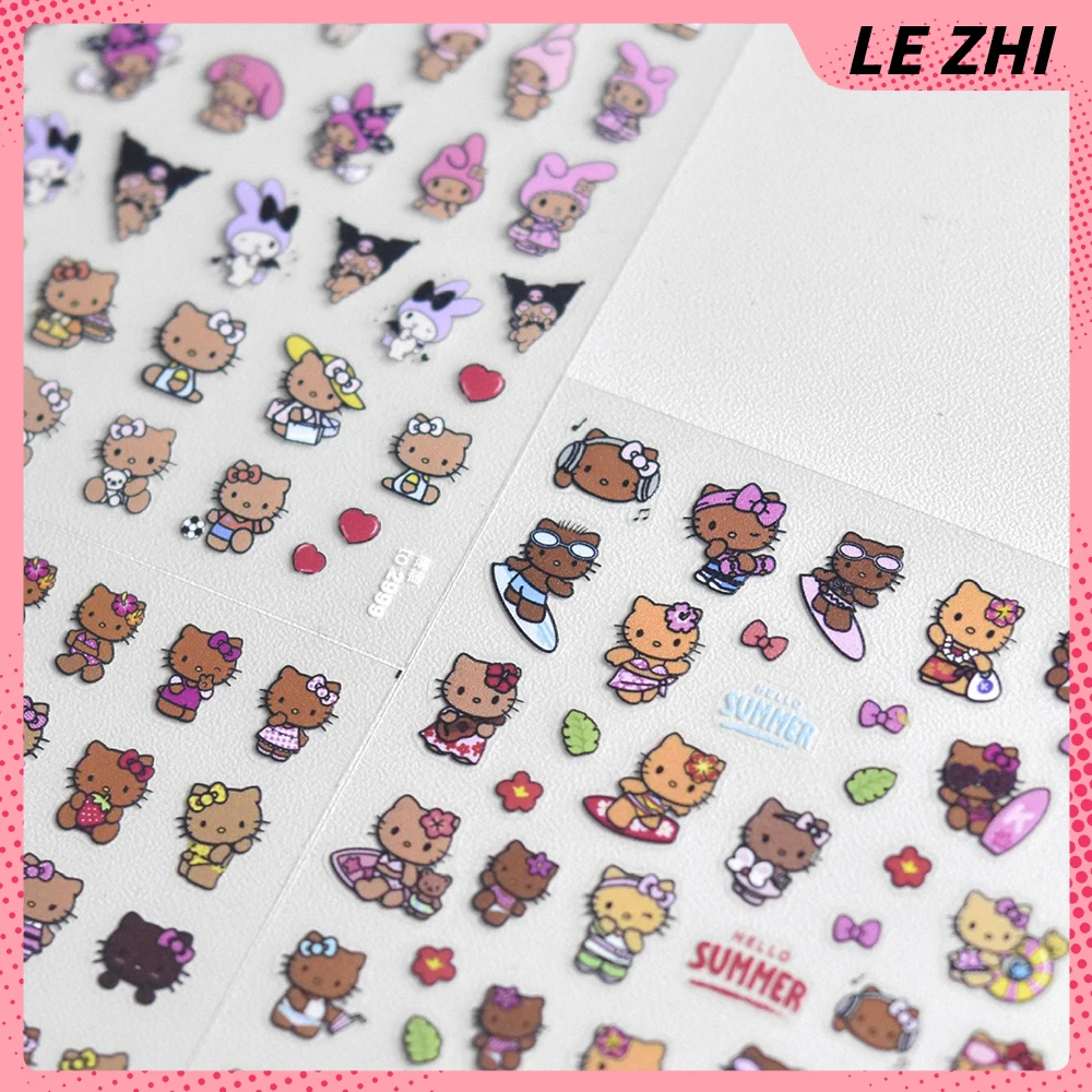 Pegatinas Kawaii para Uñas con - Nail Art Motif reseña y precio